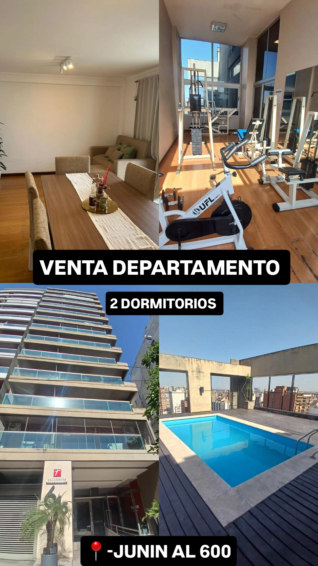 VENTA DEPARTAMENTO - π Junin al 600