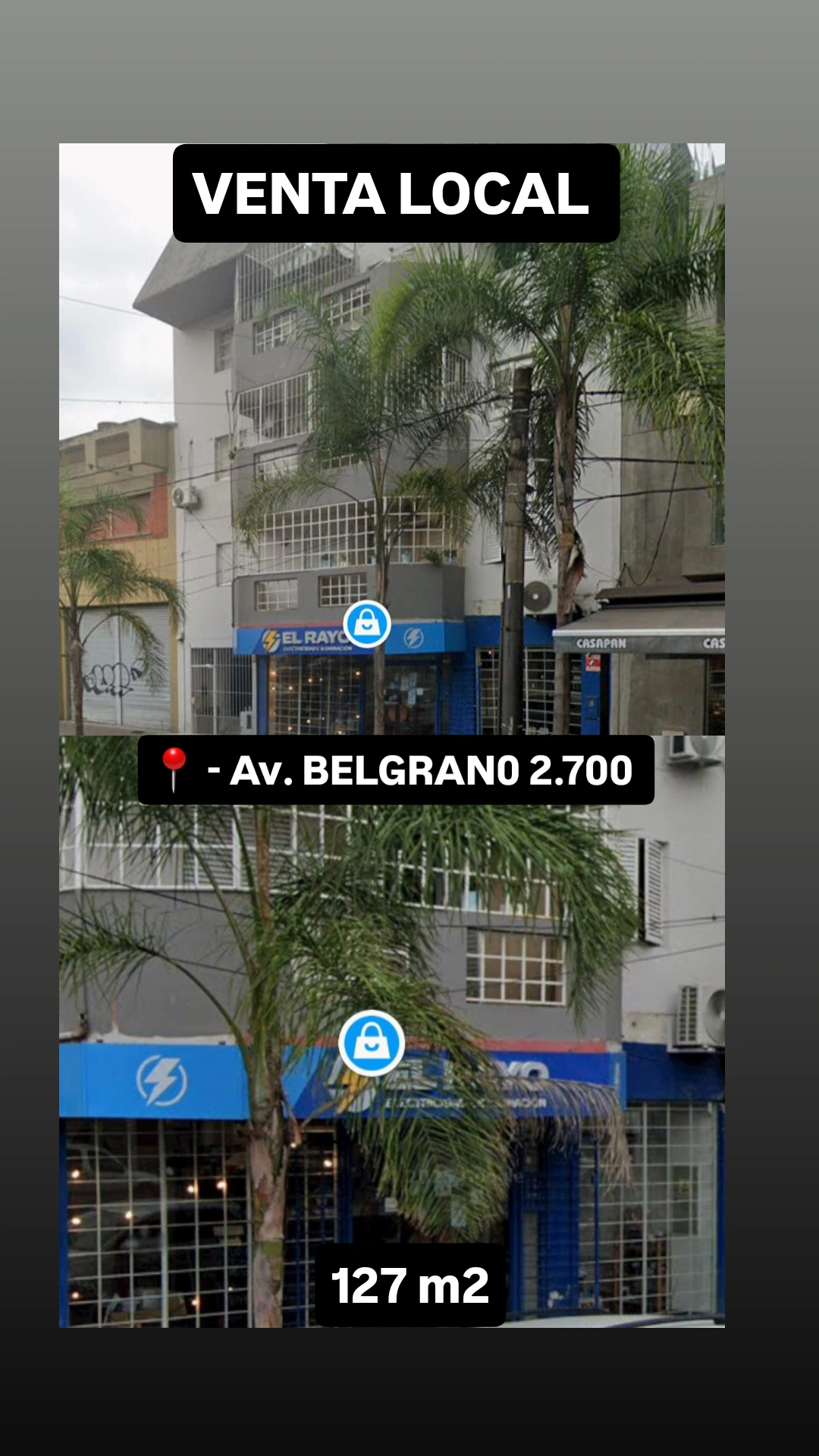 VENTA LOCAL - 📍 AV. BELGRANO AL 2.700 